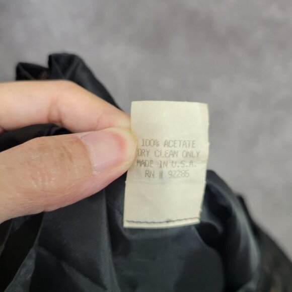 Vintage Jeanette Kastenberg Checkerboard Print Y2K Mini Dress Size 2 - Picture 6 of 12